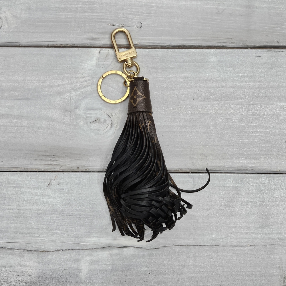 Louis Vuitton Monogram Tassel Charm Key Holder